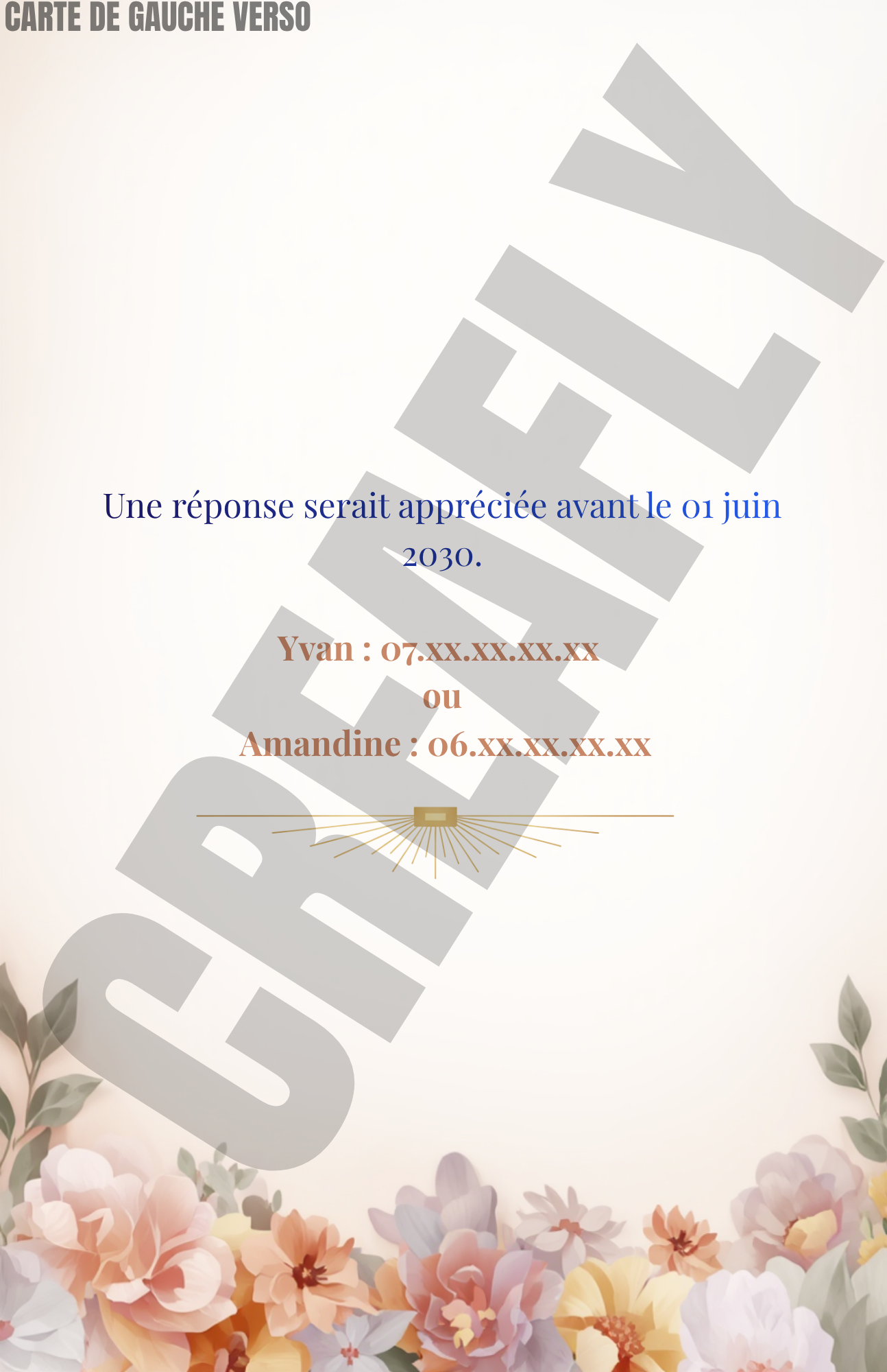 Carte gamme original